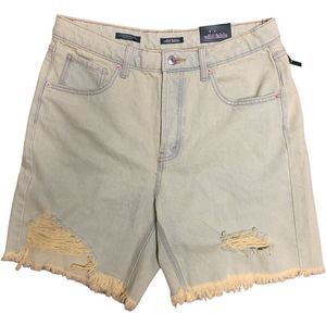 Wild Fable, Women’s Green-ish High Rise Jean Shorts, Bermuda, Size 10, NWT